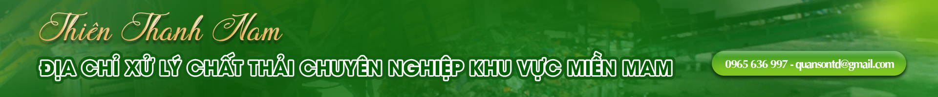 XỬ LÝ CHẤT THẢI NGUY HẠI